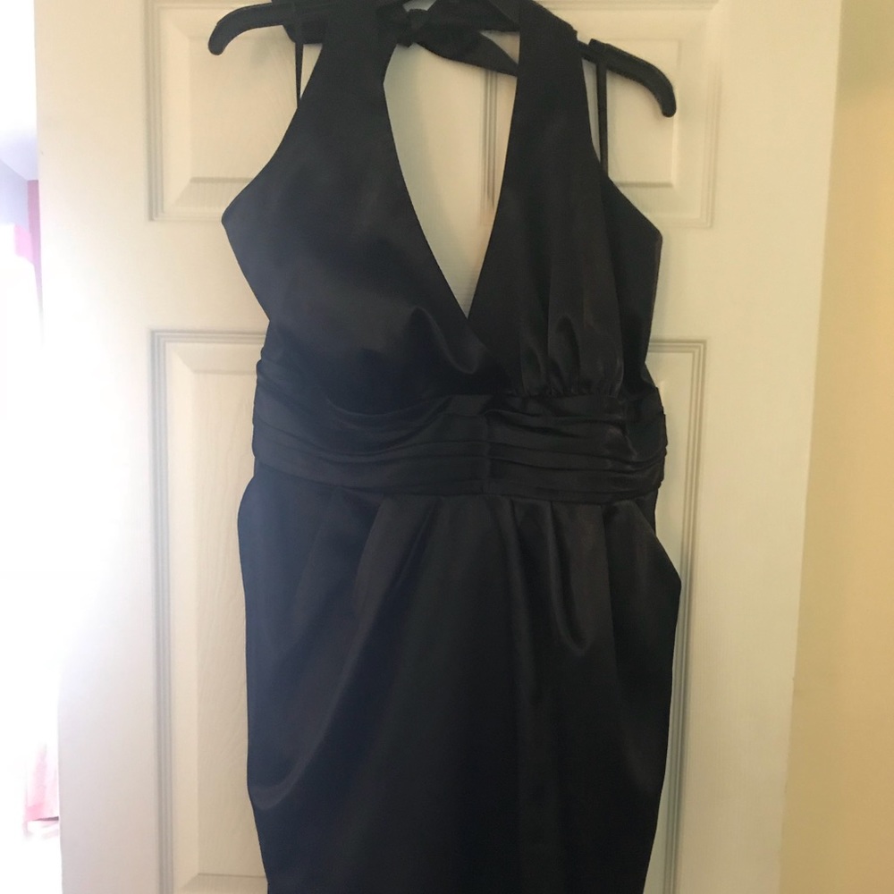 Black Halter Dress